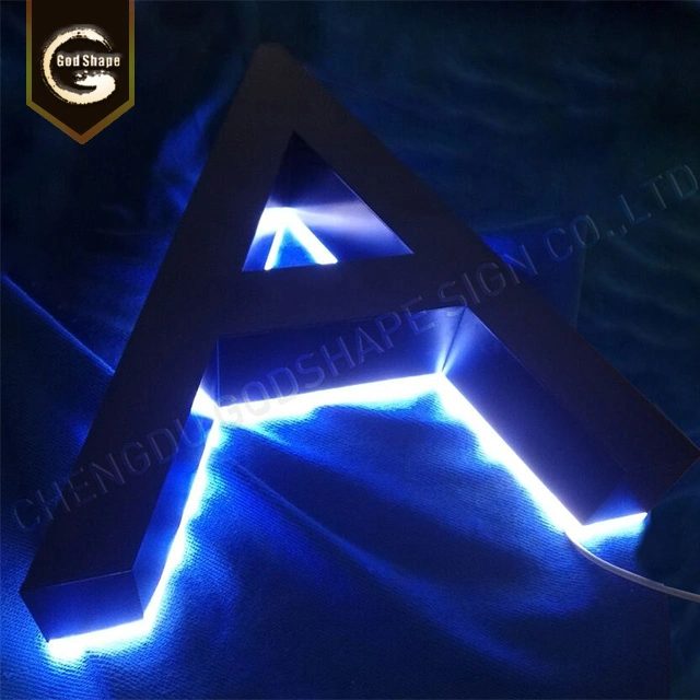 Outdoor Large LED Acrylic and Metal 3D Channel Letter for Advertising