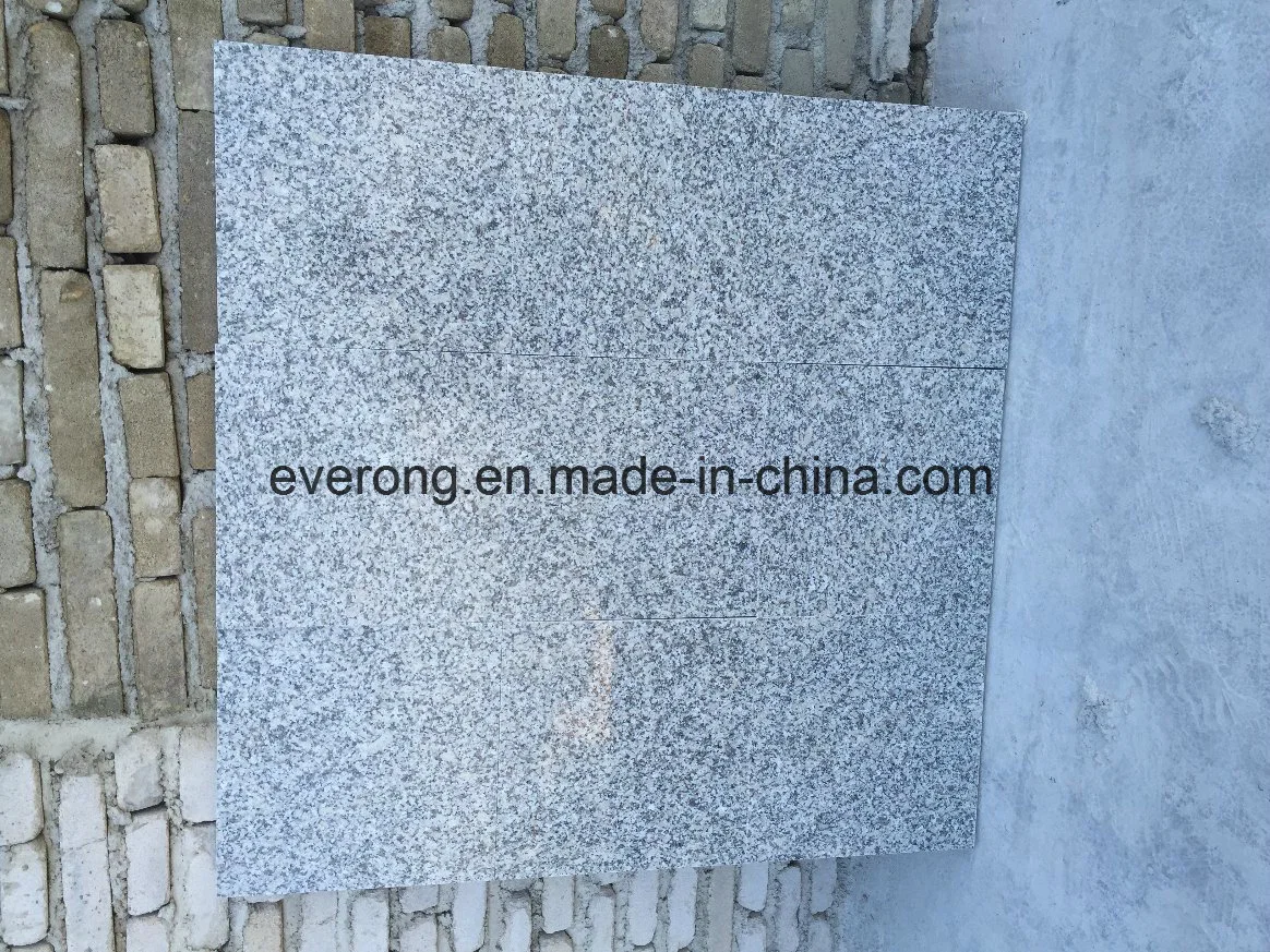 Commerce de gros Gris Clair chinois Granite Tile de propriétaire de la carrière