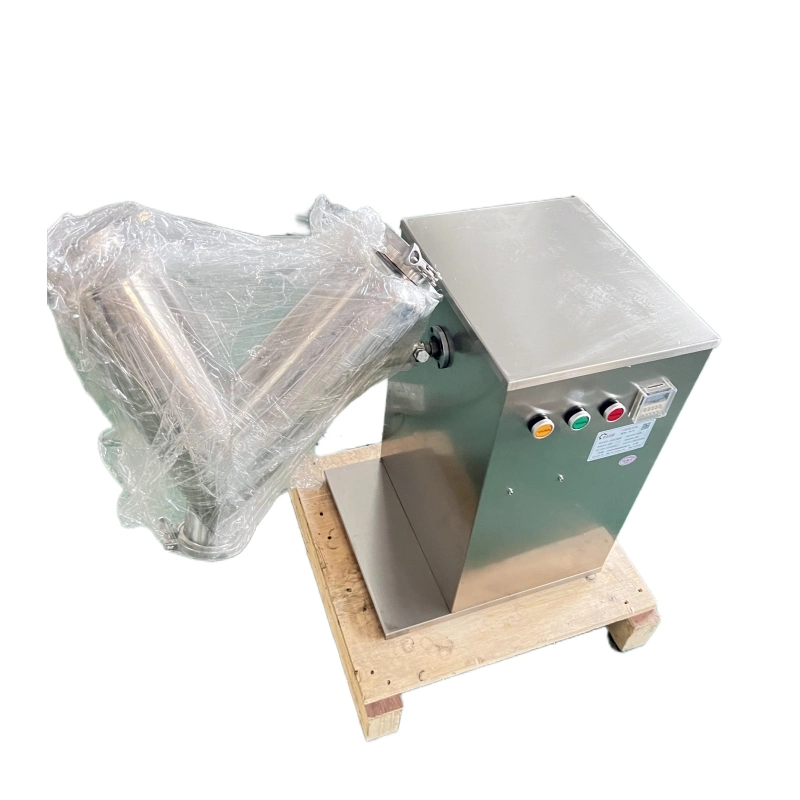 Vh-8 Small Mixing Lab Dry Powder Mixing Machine V-Type Single Arm Powder Mixer Machine