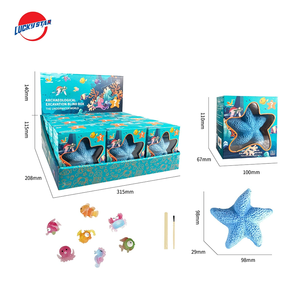 Juego de caja de regalo para ciegos de Starfish World Submarino