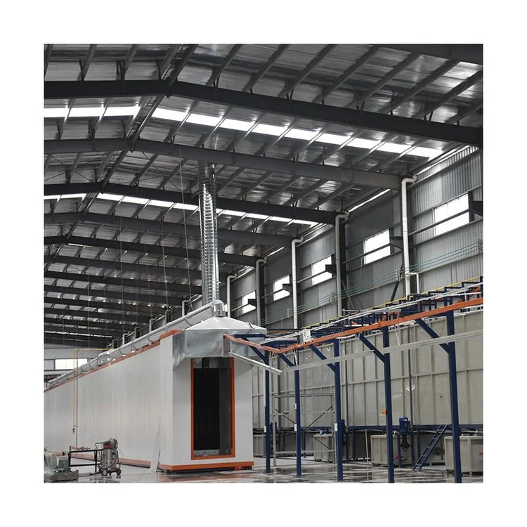 Automation Painting Machine Manufacturing Cookware Products Automatic Powder Coating Line