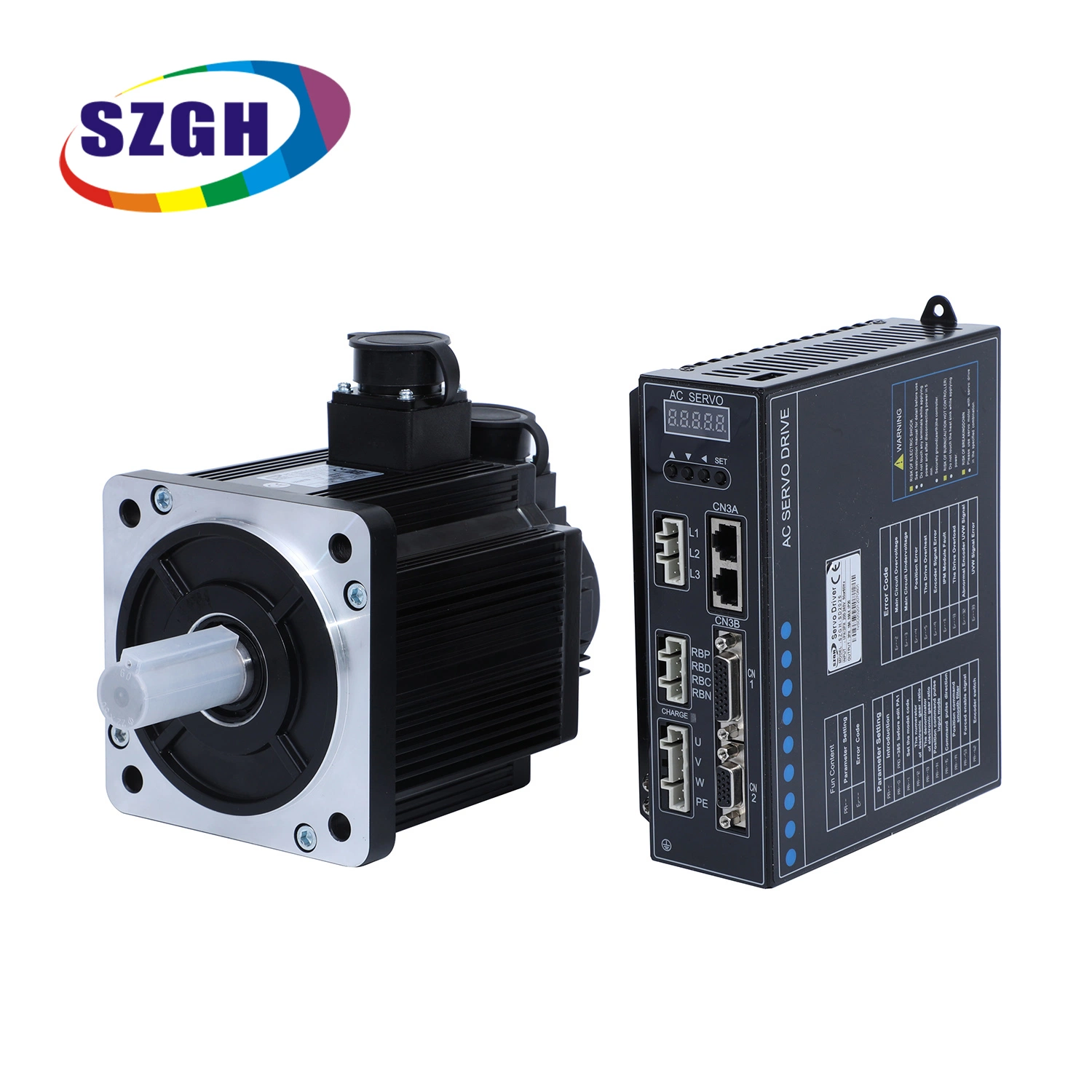 High Torque 159mm 600kw 2500PPR 2nm 220V AC Servo Motor and Driver with 2500PPR Encoder