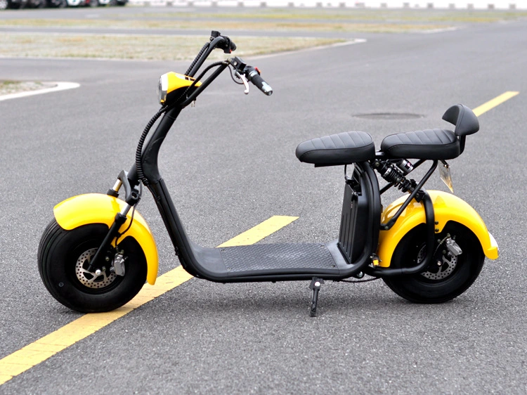 EEC CE Available 1500W 2000W Motor Patinete Eletrico 60V Electric Citycoco Scooter