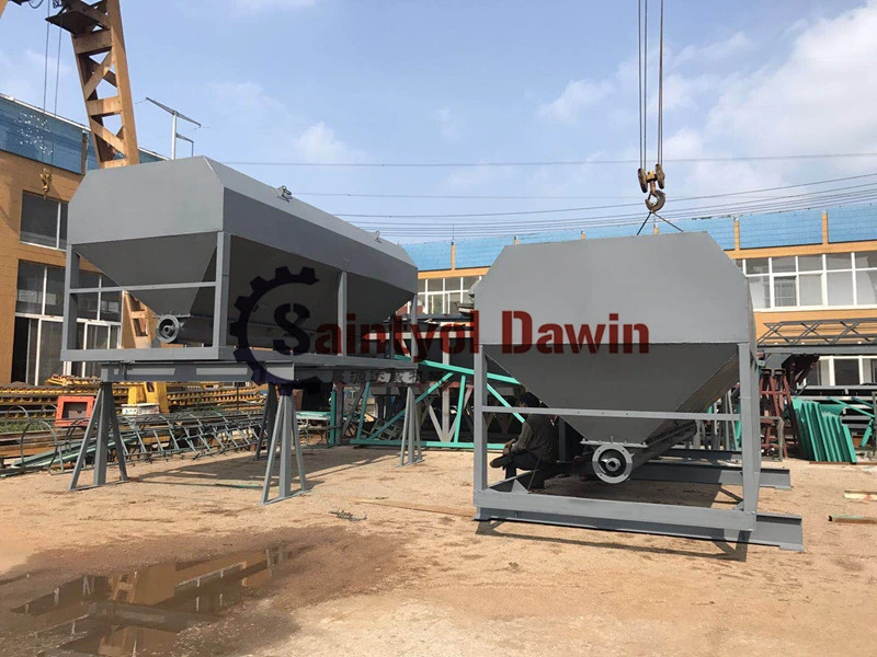 Economic Customized Horizontal Silo Low Level Silo for Bulk Grains with Auto Discharging Weighing System