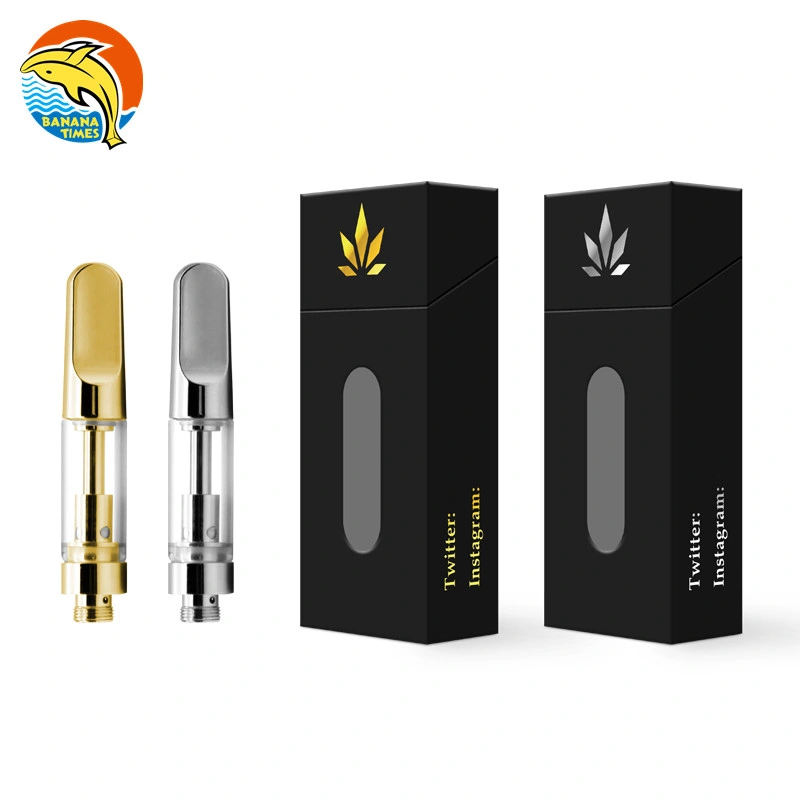 Bananatimes New Arrival High Borosilicate Glass 0.5ml 1.0ml 510 Vape Pen Glass Vaporizer Cartridge for Cbdd Oil