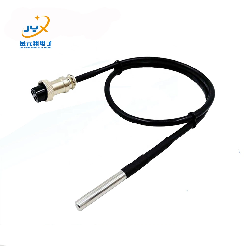 Jyx Stainless Steel Probe 6*50mm Waterproof 3wire Dallas Ds18b20 Temperature Sensor J634