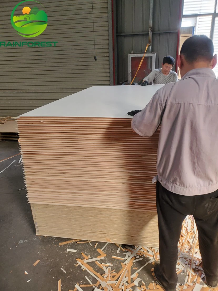 Melamine Faced Laminated Board with Different Colors for Building Materials and Furniture