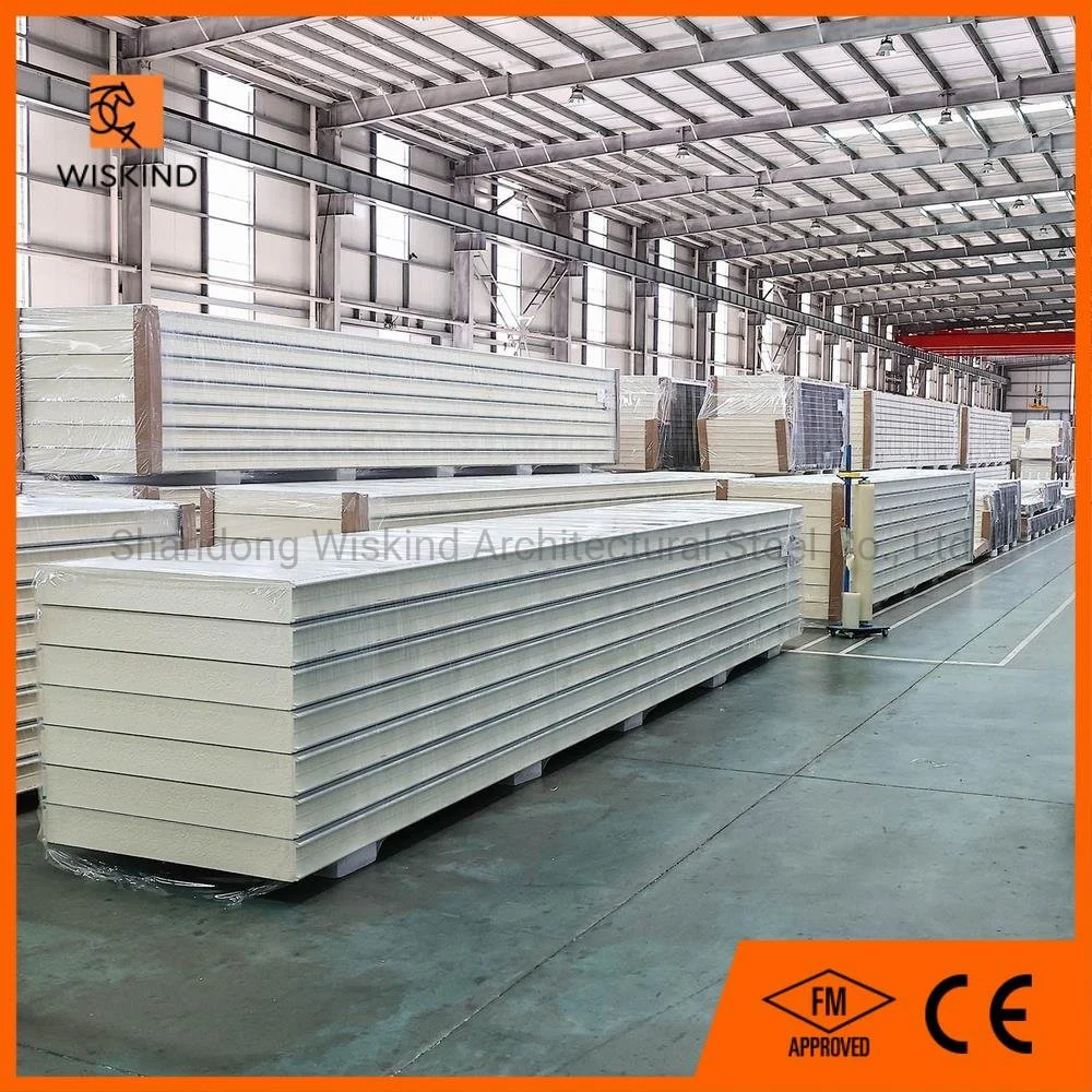 Wiskind Wholesale/Supplier Building Material PU Sandwich Panel/Board for Ceiling/Partition Building