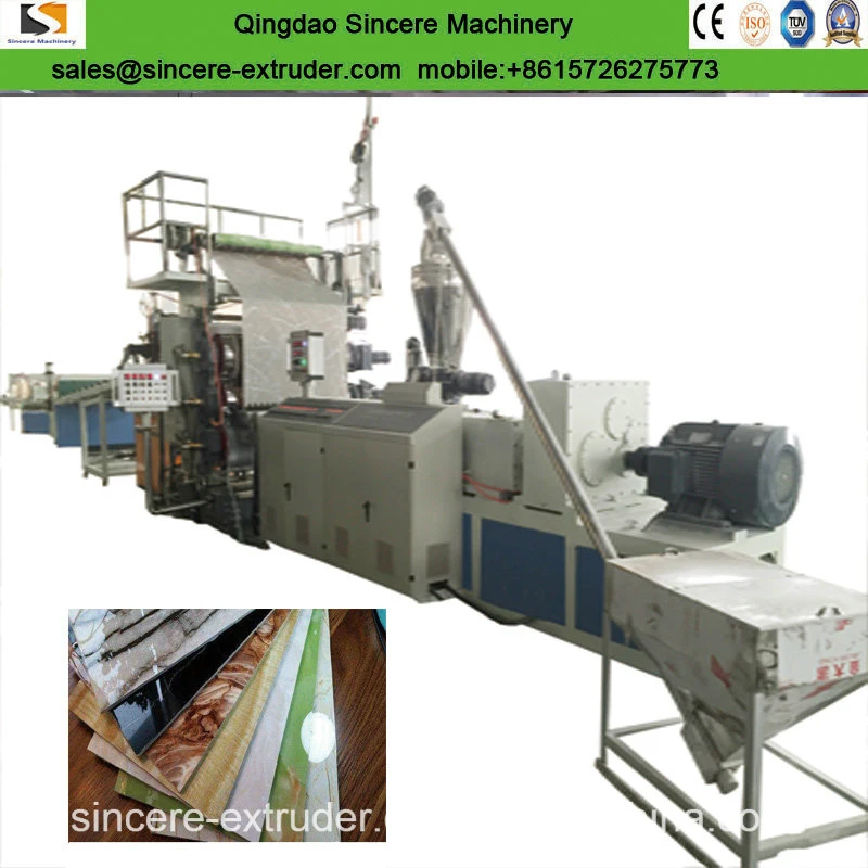 PVC Iaminated Marble Stone Sheet Extruder Production Line