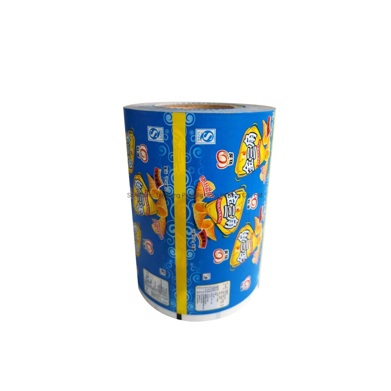 Plastic Roll Stock Nuts Food Candy Chocolate Bar Packaging Printed BOPP Film Plastic Roll