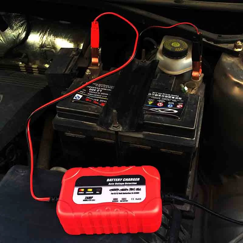 12V Car 48V with Standard Rechargeable 24 Volts Cell LiFePO4 Motorcycle 10 AMP Intelligent Gel 14.4V 72V Battery Charger