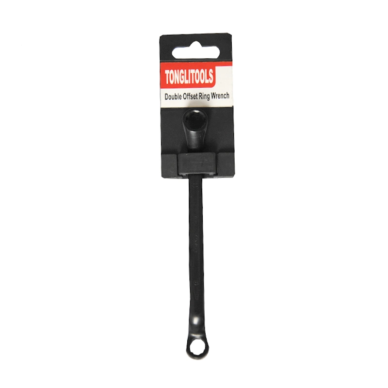 Superior Quality Double Offset Ring Wrench Black