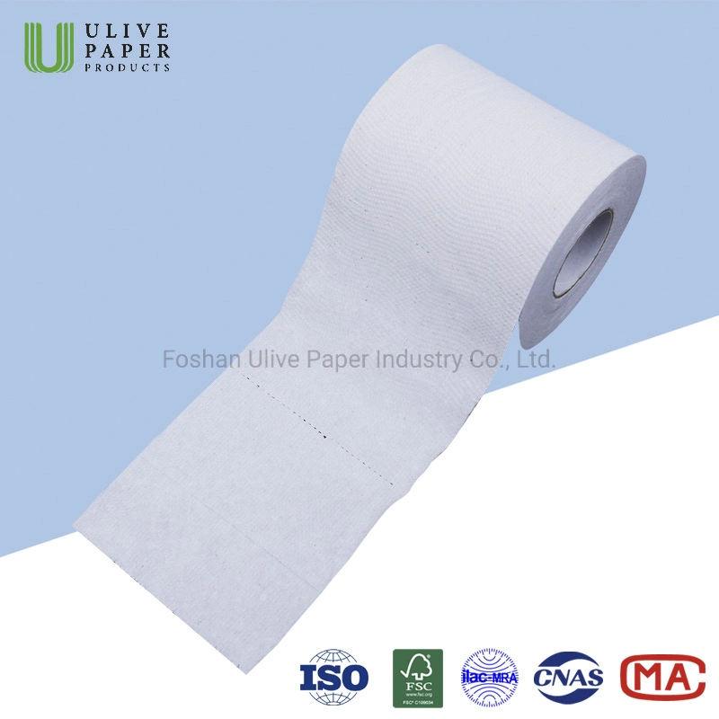 Ulive Virgin a Premium White 2 Ply 400sheets Individual Paper Wrap, Toilet Tissue Roll