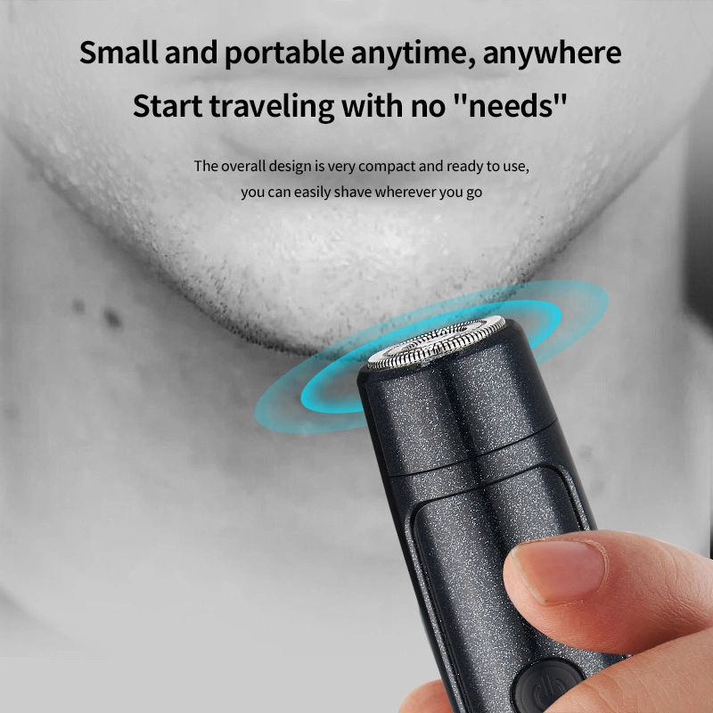 Nouvelle tondeuse électrique portable rechargeable pour hommes avec port USB