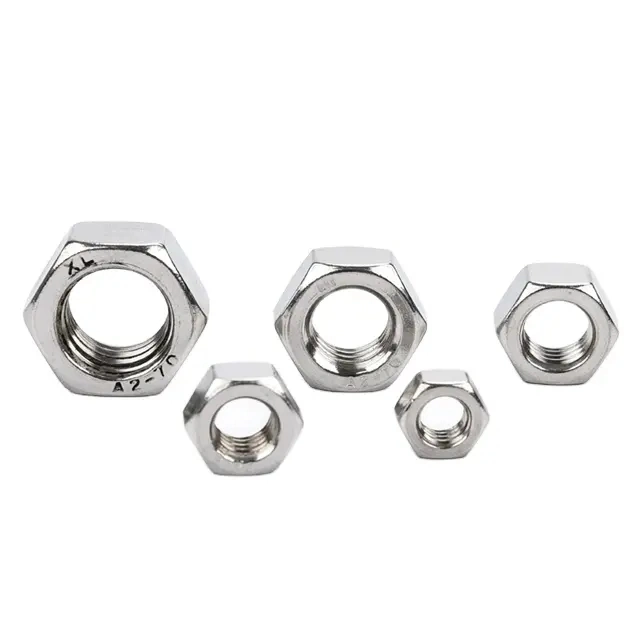 DIN 934 Stainless Steel Hex Nuts