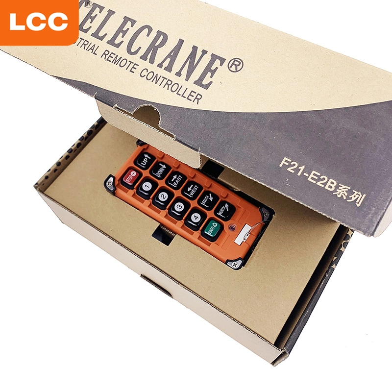 8 Channel F21-E2b-8 Wireless Crane Radio Remote Control Single Speed Controller for Cranes