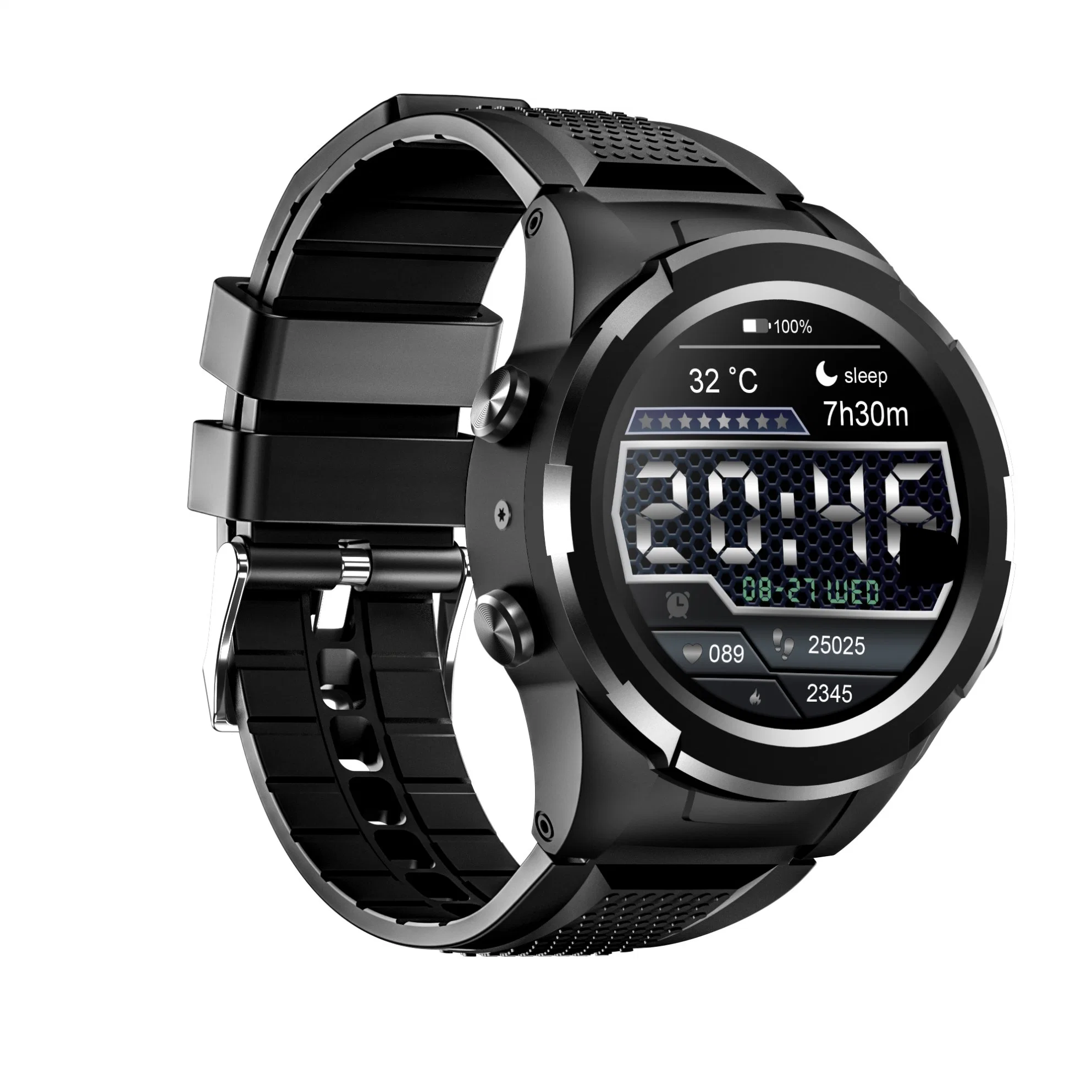 2023 Newest 2 in 1 Smart Watch with Airphone Bt Healthy Sports Music Control Tws Earbus Smart Watch