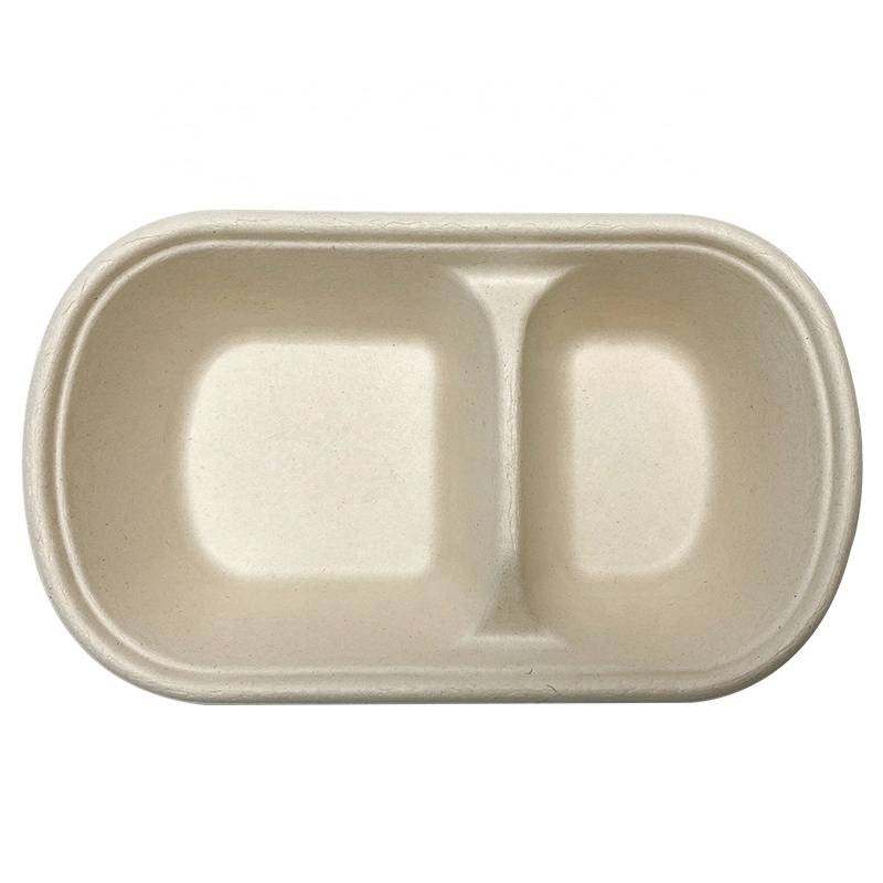 Cajas de Alimentos de Rendimiento de alta calidad/alto costo de estilo más reciente Embalaje de Takeaway biodegradable a medida Almuerzo