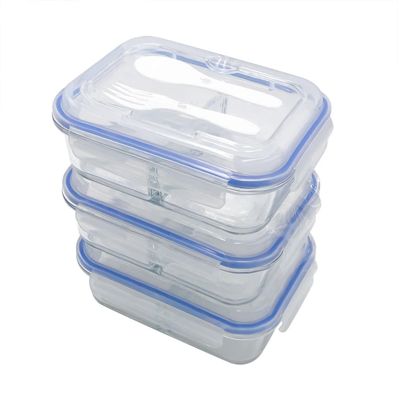 Food Container High Borosilicate Glass Lunch Box
