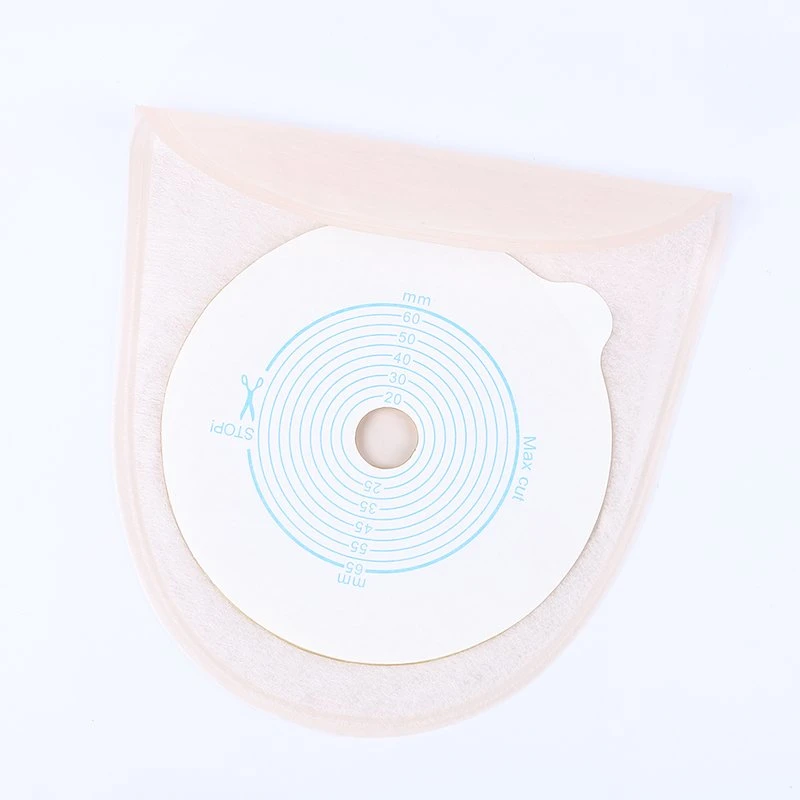 Medical Hospitals and Clinics Using Disposable One-Piece Closed Pouch Hydrocolloid Colostomy Bag