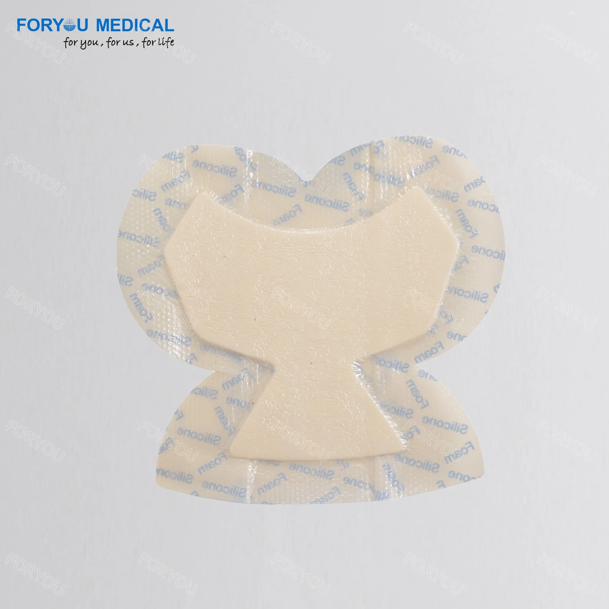 Sterilized Dressings Silicone Foam Dressing Adhesive Polyurethane Dressing