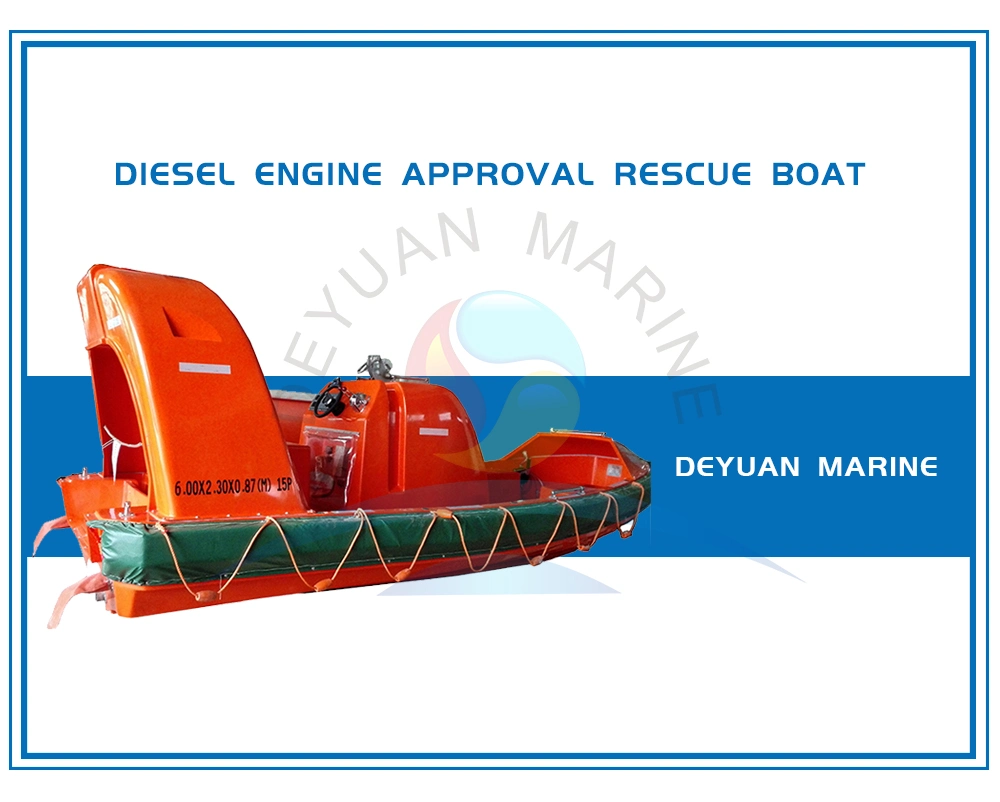 Diesel Driven Engine Fast Rescue Boat