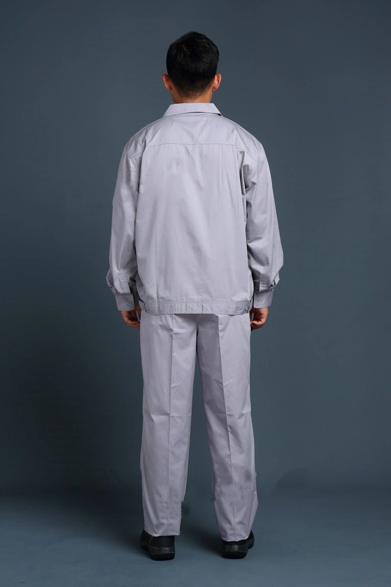 Chinese Factory Lower Price Uniforms, Work Clothes, Labor Insurance Clothes, Factory Clothes, Anti-Static Worker Wear Pants Suit Work Uniform Hx-Jf112-C