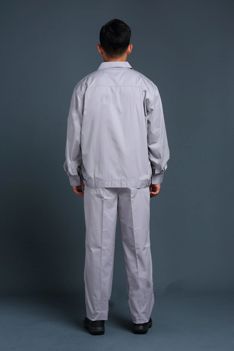 Fábrica china precio más bajo de uniformes, ropa de trabajo, seguro de la mano de obra de fábrica de ropa, ropa, trabajador antiestático traje de pantalón de desgaste uniforme de trabajo Hx-Jf112-C