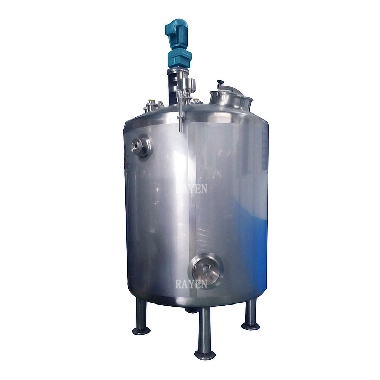 Sanitary Stainless Steel Stirrer Tank Lotion Making Equipment