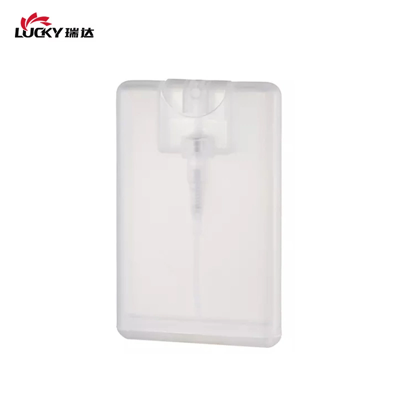 20ml PP Credit Card Perfume Bottle Plastic Pocket Spray Card Bottle