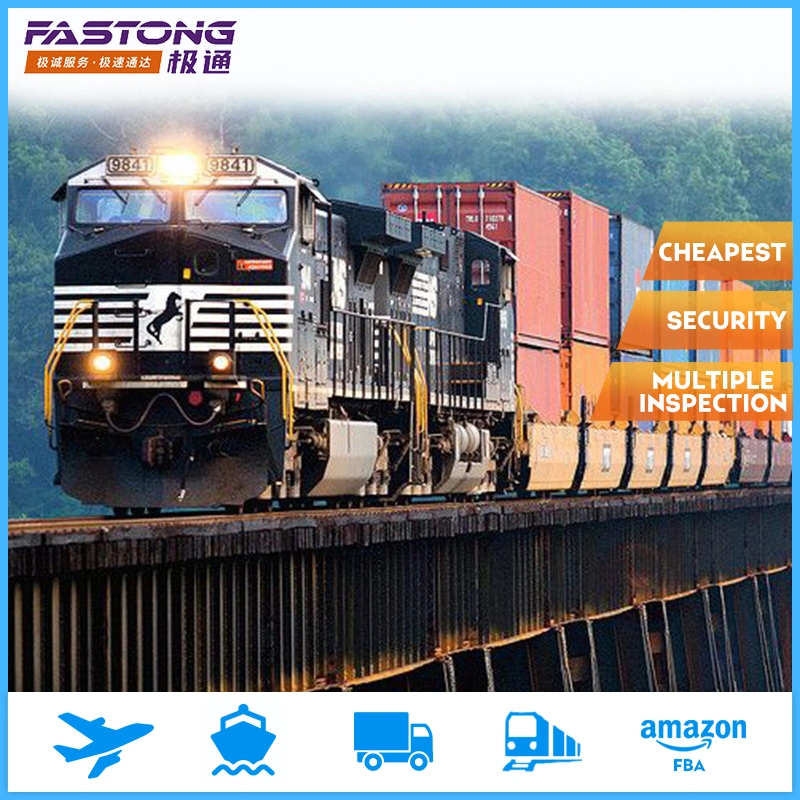 Railway Train Freight Forwarder Road Cargo Service From China to Europe