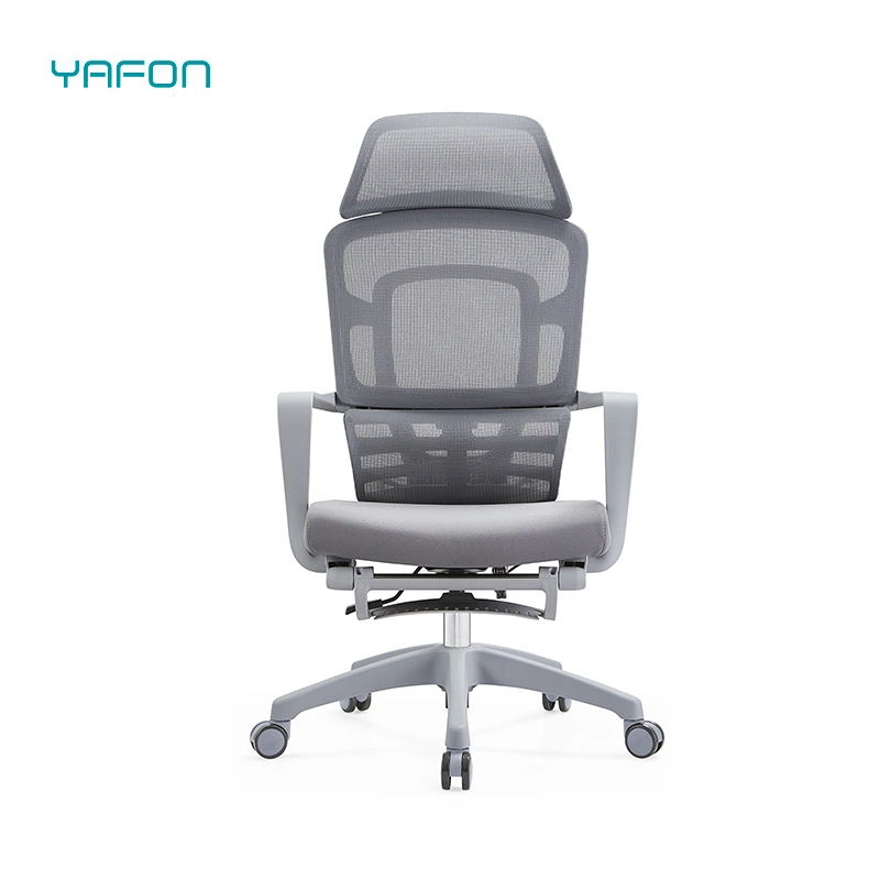 China Wholesale/Supplier Modern Swivel Mesh Staff Executive Chair Ergonomic Office Chair with Foot Pedal