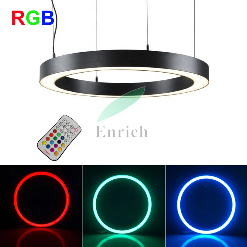 RGB/RGBW Runde Ring LED Pendelleuchte für 4s Store