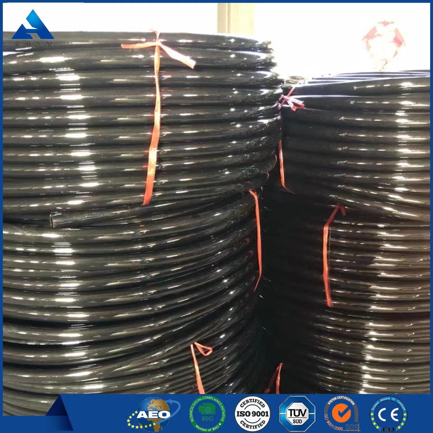 PE HDPE Pipe for Water Supply and Drain 4inch HDPE Pipe Plastic Fittings Black Good Sell