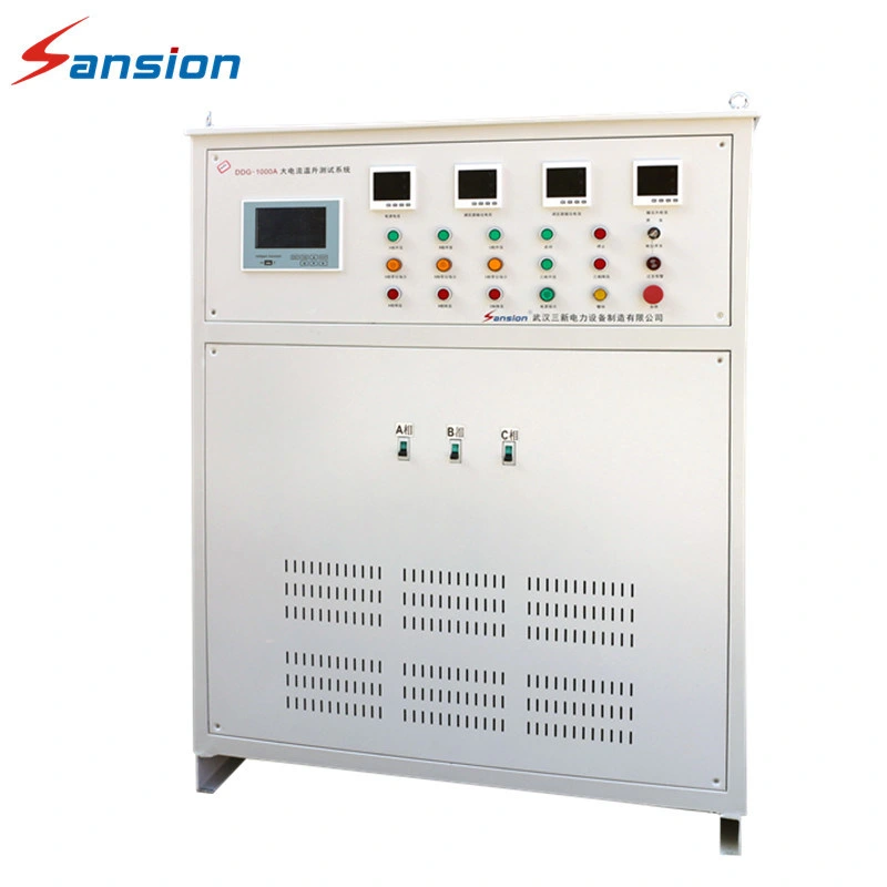 Probador automático de inyección de corriente principal de aumento de temperatura del laboratorio de equipos el equipo de prueba para el disyuntor
