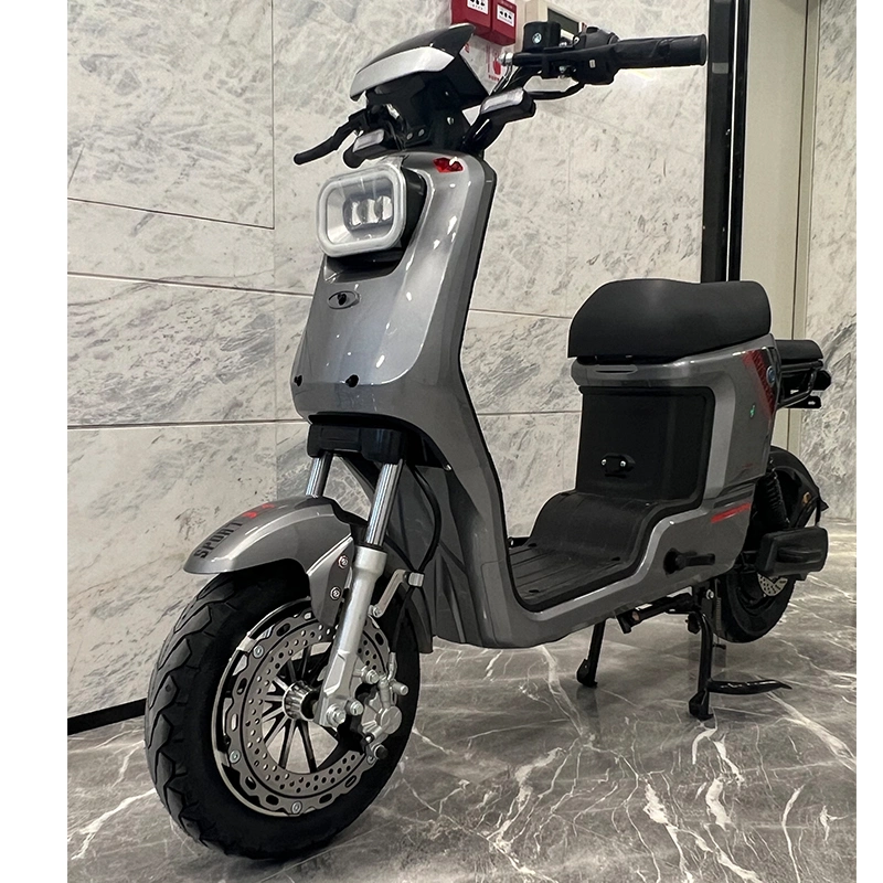 2023nuevo barato mejor Scooter motocicleta eléctrica adulto en dos ruedas con pedales 250W 800W Scooter eléctrico Ebike de plomo ácido