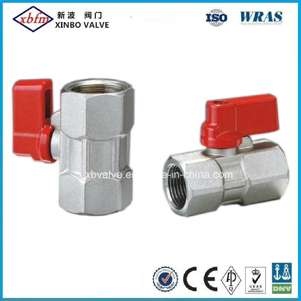 High Quality Brass Mini Ball Valve with ABS Handle