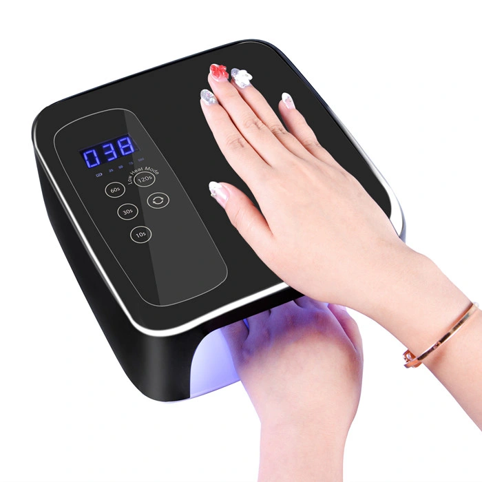 2023 lâmpada para prego sem fios OEM ODM ultravioleta Light 72 W LED Lâmpada Nail Art Salão de Beleza Equipamento lâmpada