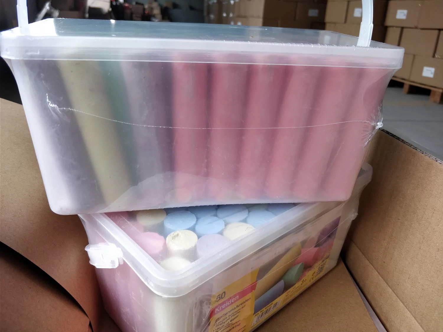 Fine de couleur de la qualité de l'école propre meilleur 50 Dustless Chalk