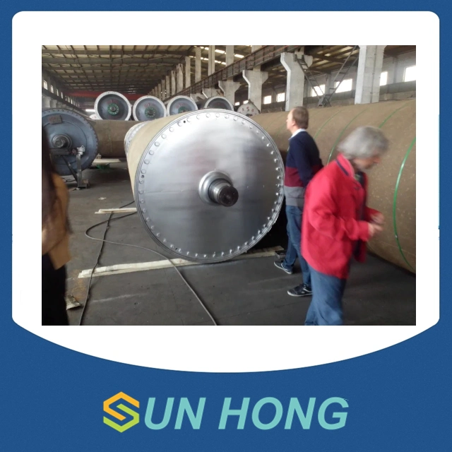 Paper Mill Cast Iron Steel Plate Dryer Cylinder for Paper Machine