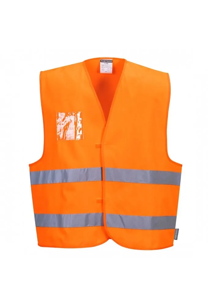 120GSM Polyester Fabric Safety Reflective Vest