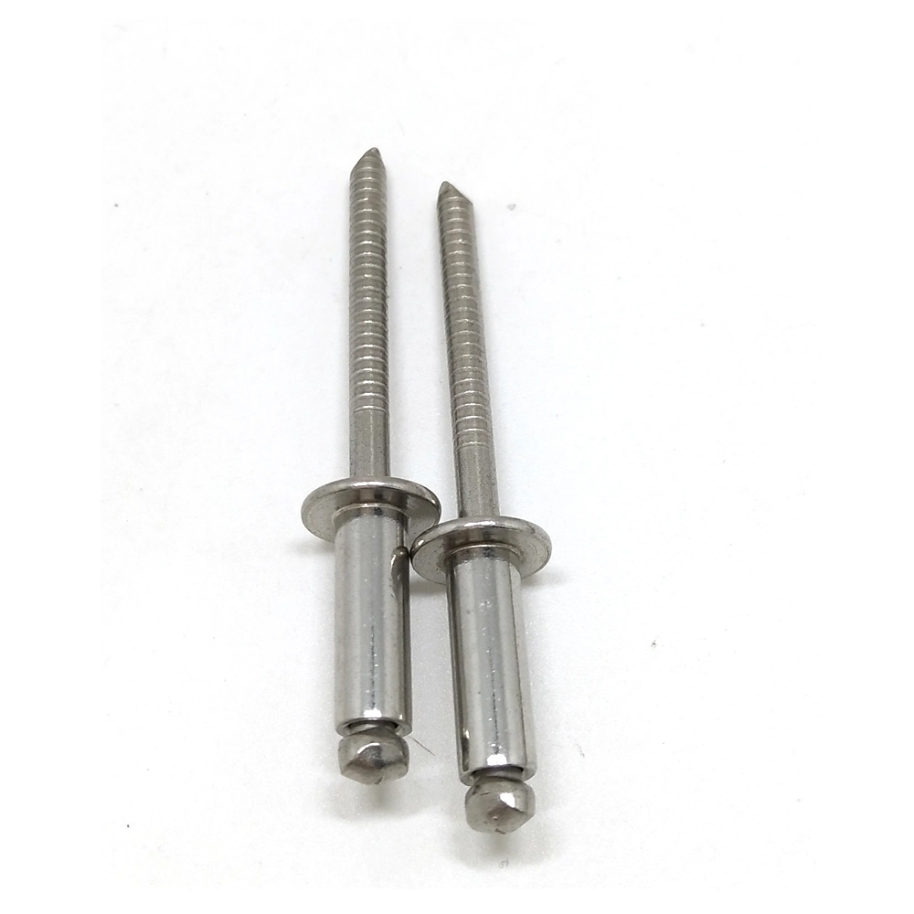 A2/A2 Stainless Steel 304 Rivets Stainless Steel Break Mandrel Blind Rivets Open Type Blind Rivets