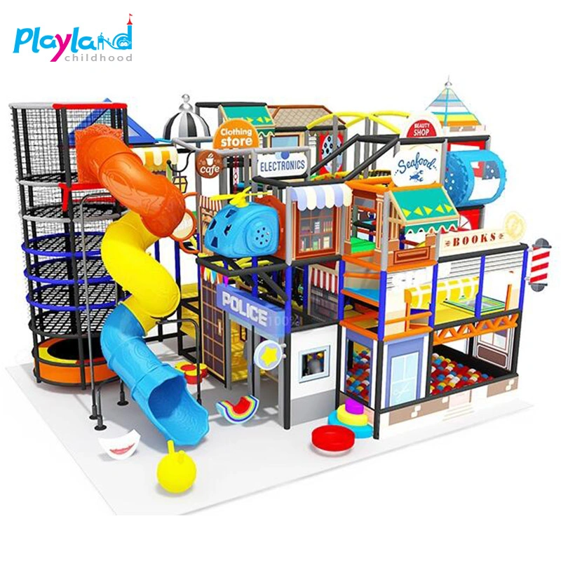 Attractive Kids Children Play House and Toys Equipment Indoor Children's Play