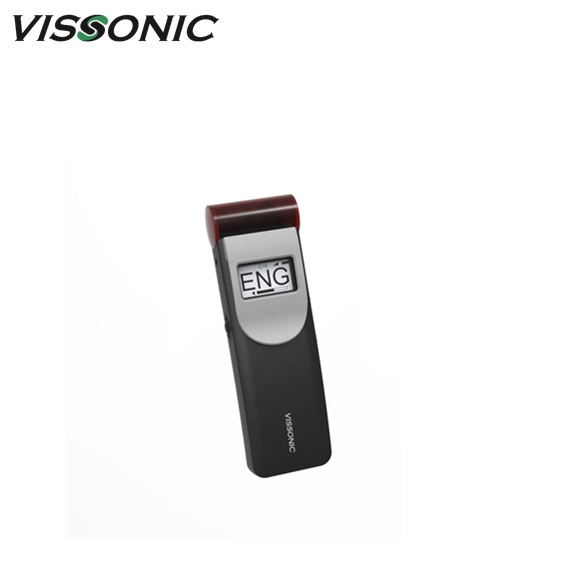 Vissonic infrarrojo Digital de 32 canales de distribución digital de idioma del sistema de infrarrojos los receptores de LCD