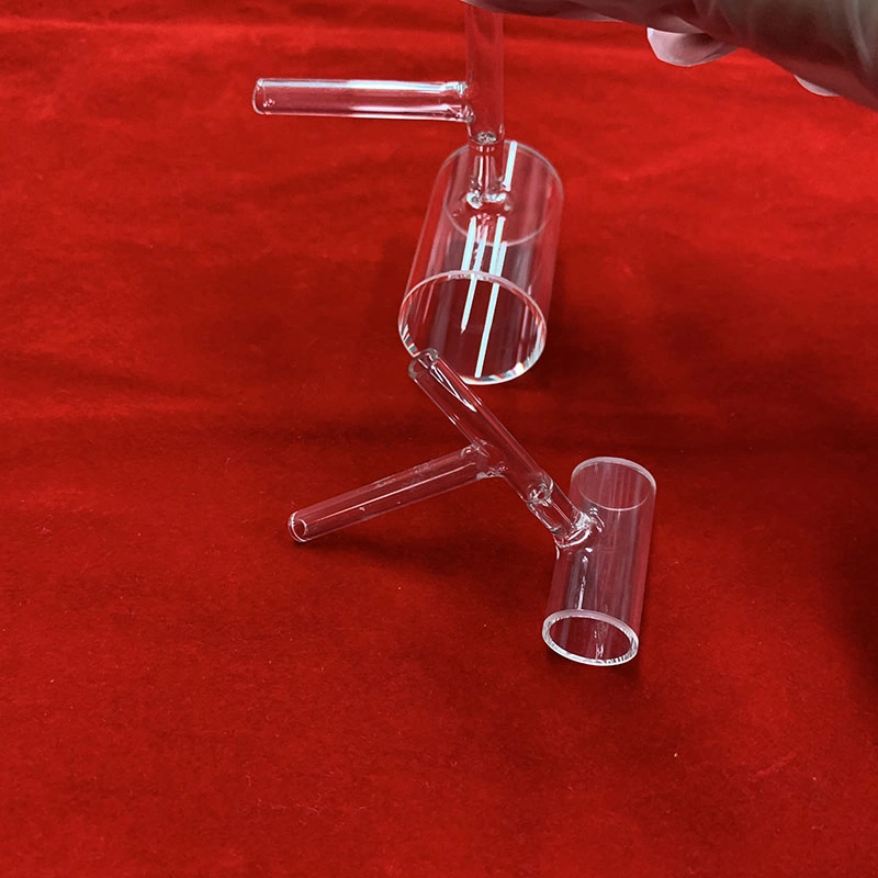 Customized Quartz Glass Cuvette for Atomic Magnetometer Fused Silica Atomic Chamber