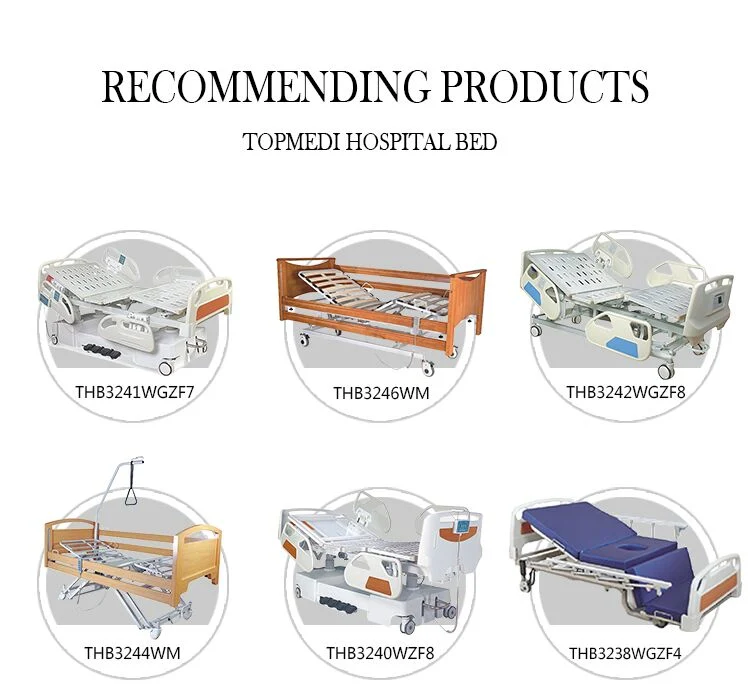 Factory CE Approved Medical Instrument Bed Products ICU Massage Table Electric Hospital Beds