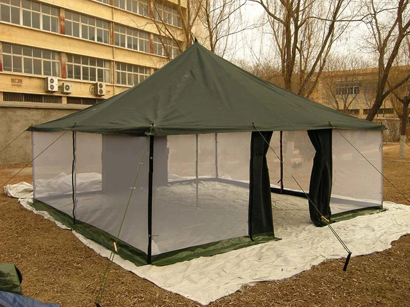 Best Hot Weather Canvas Green Tent for 10 Man