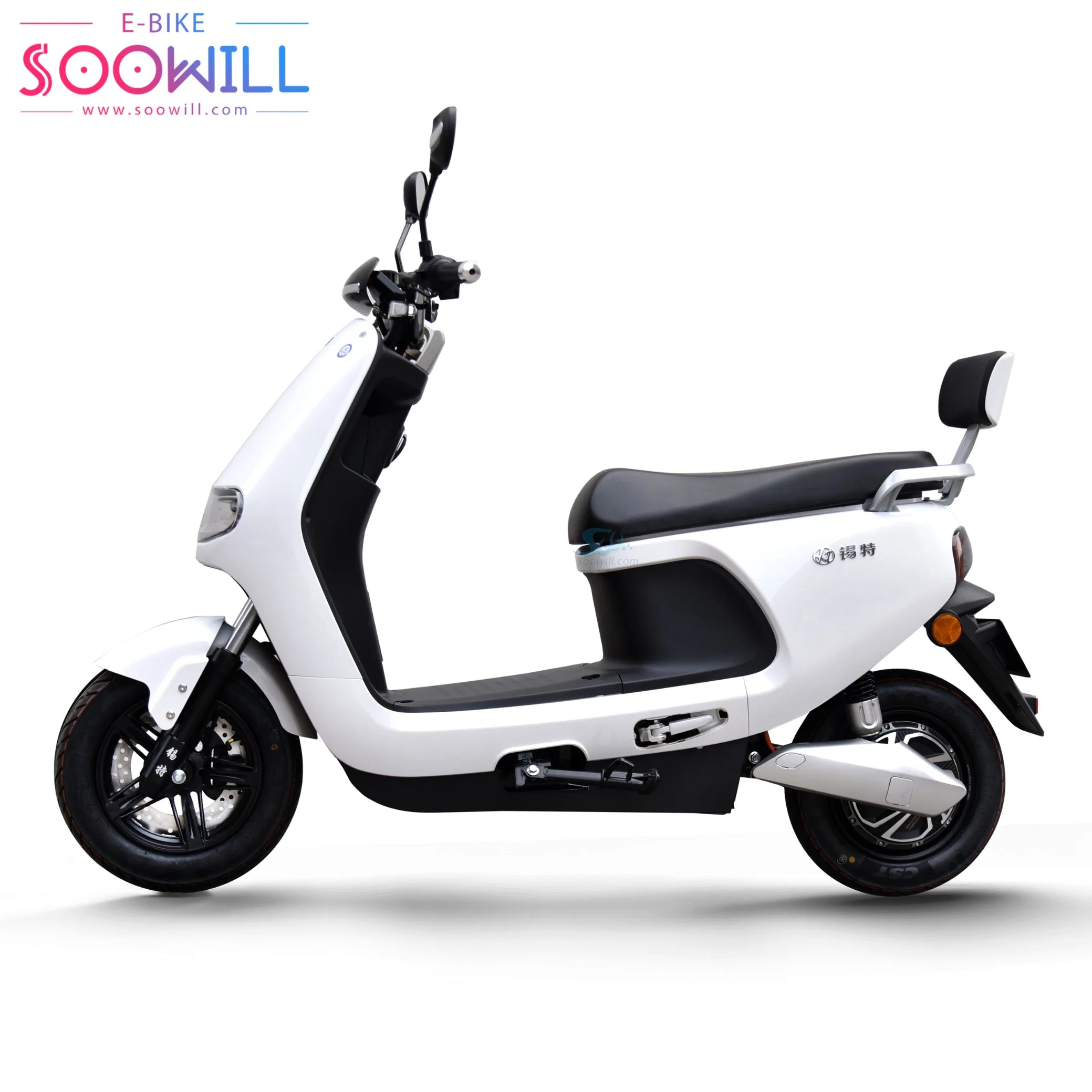 100km Max Range Top Quality E-Scooter Front and Rear Disc Brake Scooter with Cheap Price Electric Motorcycle