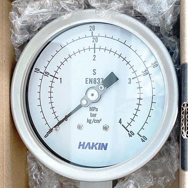 4 Inch High Precision Adjustable Digital Air Compressor Pressure Manometer Manometro Back Mount