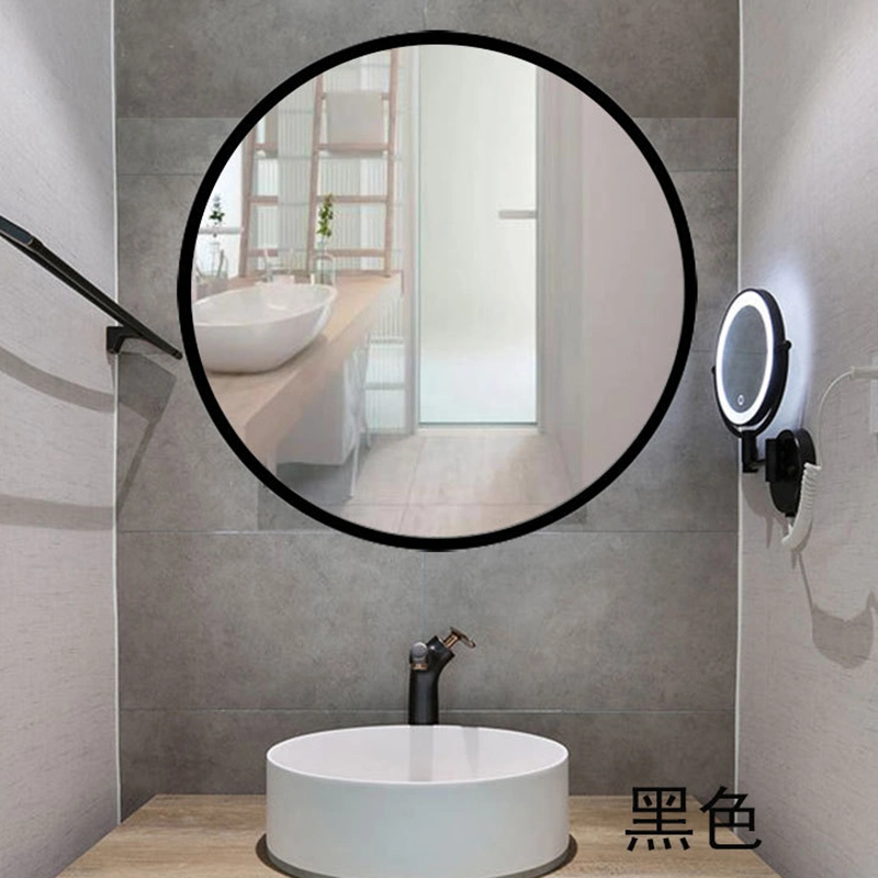 Round Smart Touch Sensor LED Makeup Bathroom Mirror Furniture for Home Decoration Hotel